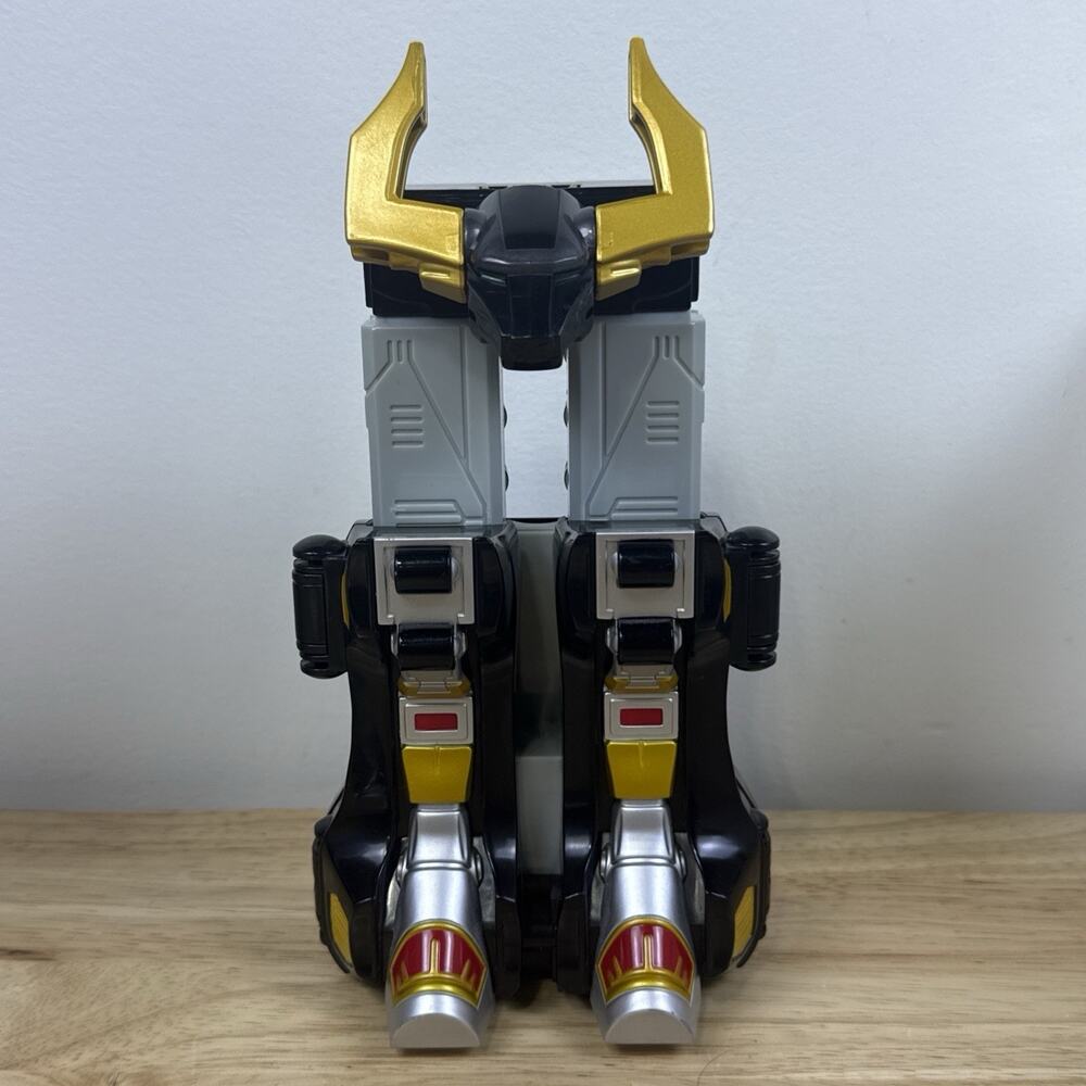 Power Rangers Wild Force DX "Black Bison Wildzord" Working!! Bandai 2001